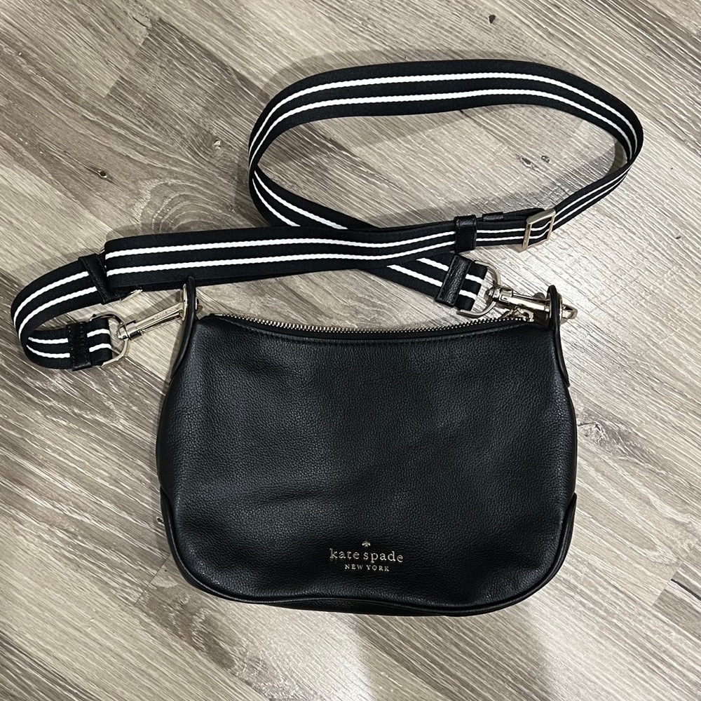 Black Kate Spade Leather Crossbody